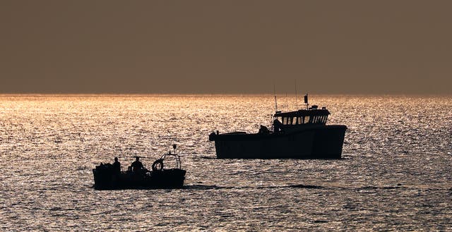 Fishermen in Shetland warned UK food supplies could be hit without Government action to help the fleet cope with rising fuel costs (Gareth Fuller/PA)