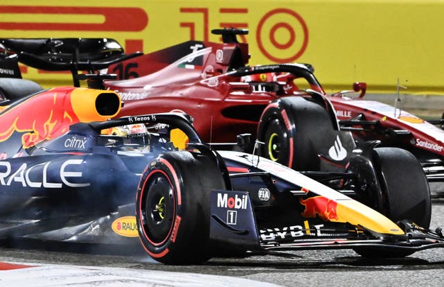 <p>Mav Verstappen and Charles Leclerc have won one race each so far in 2022. </p>