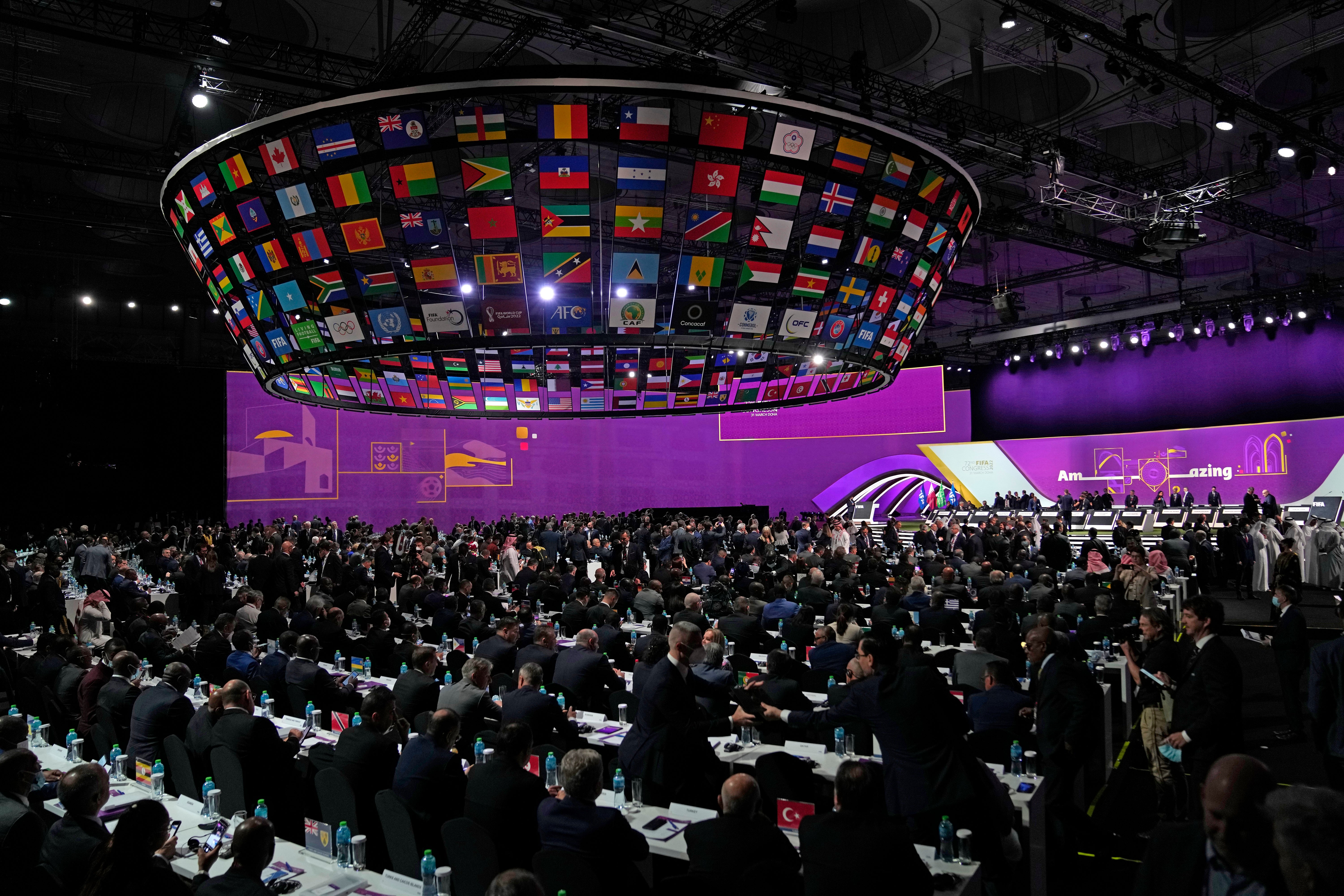 Qatar Soccer WCup FIFA Congress