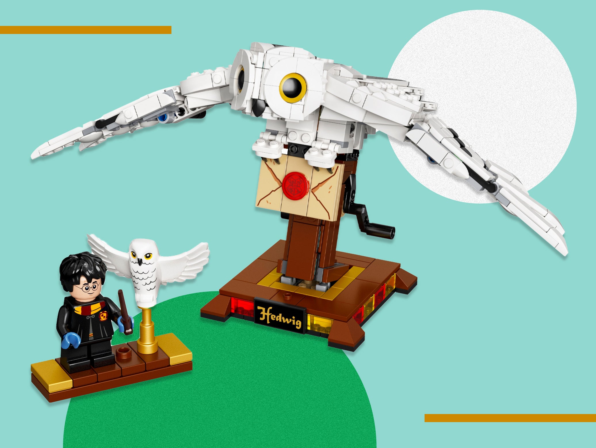 LEGO Harry Potter - Hedwig, Harry Potter