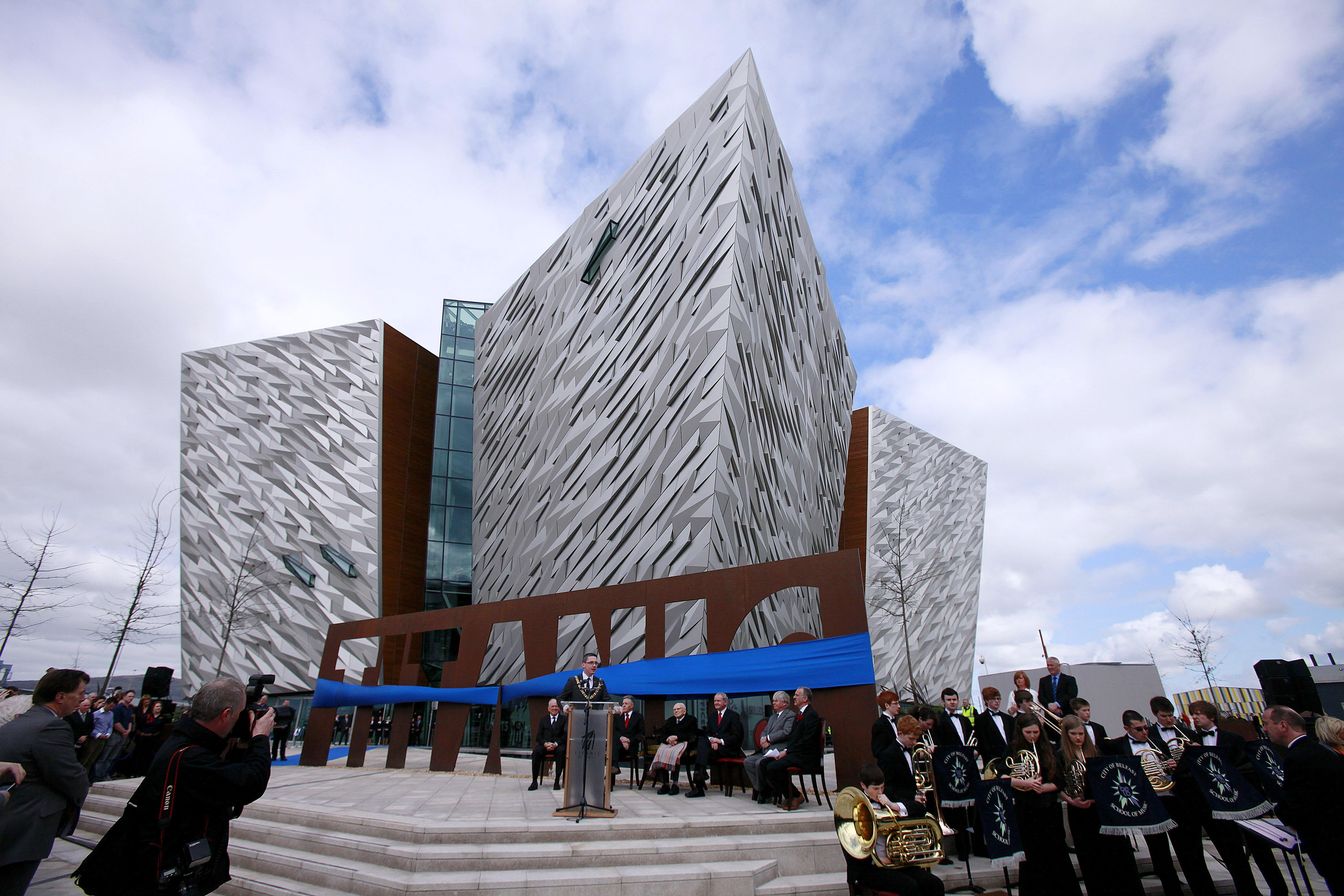 Titanic Belfast opened on March 31 2012 (Julien Behal/PA)