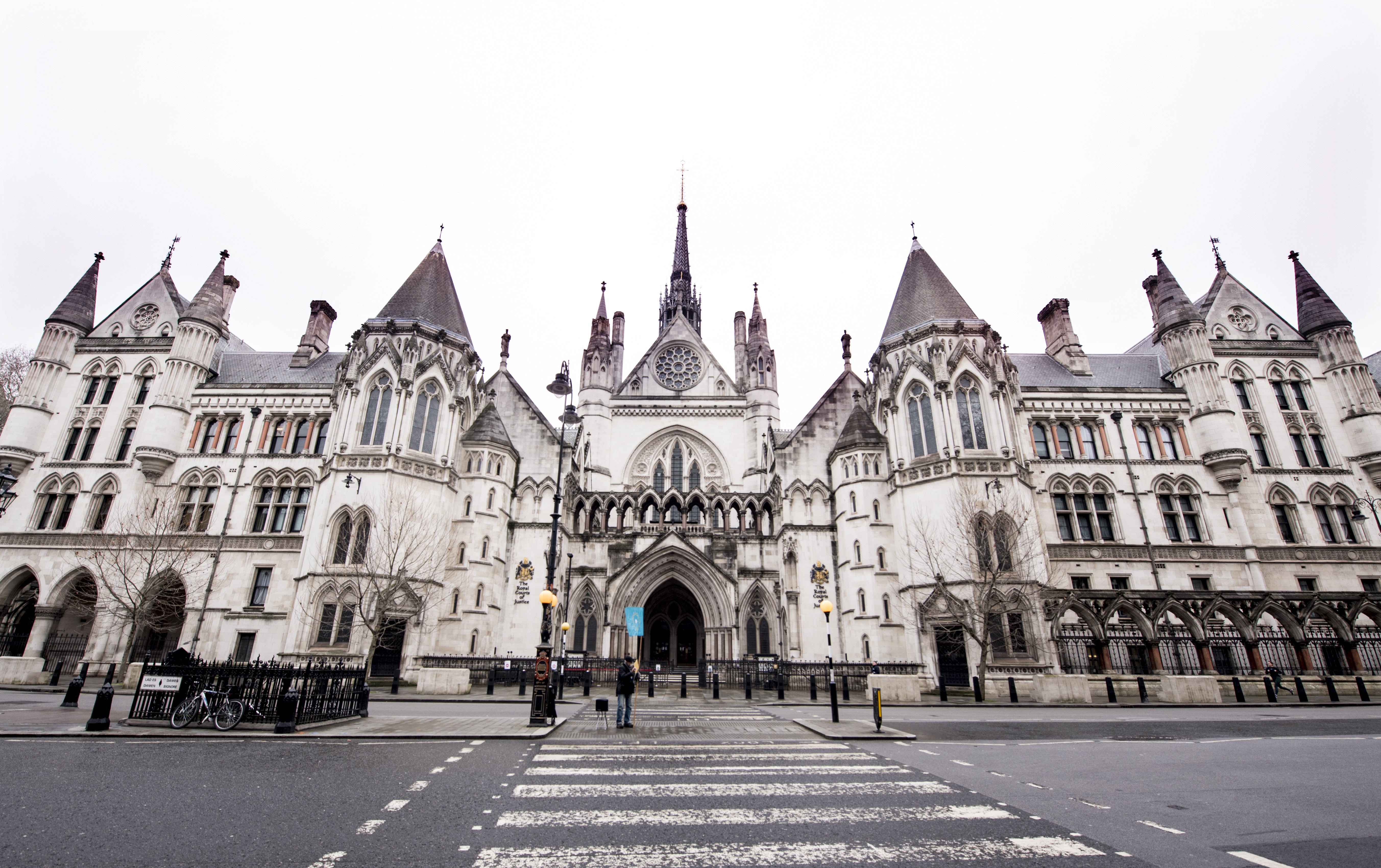 The Royal Courts of Justice in London (Ian West/PA)