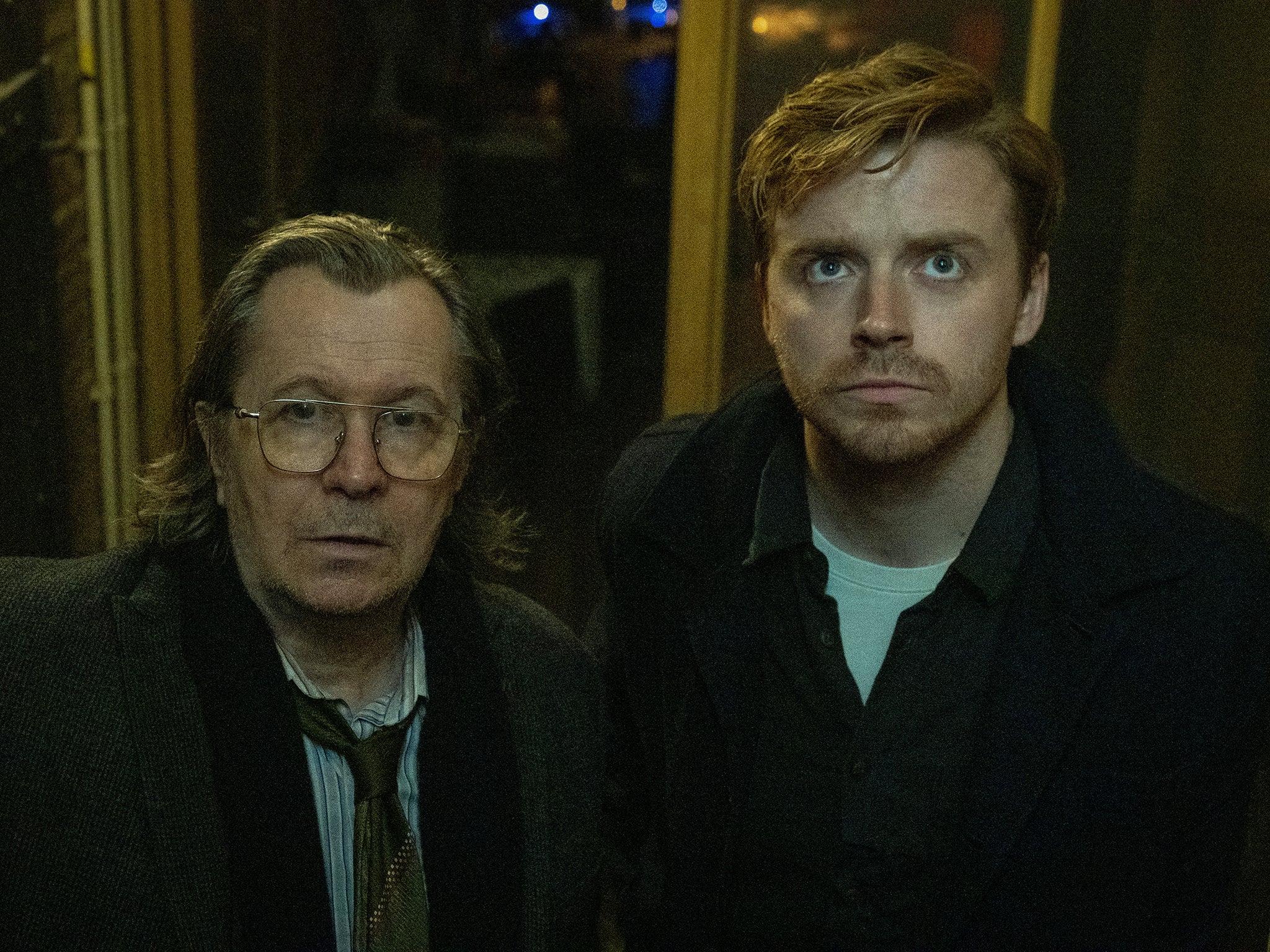 Gary Oldman and Jack Lowden in ‘Slow Horses'