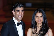 Revealed: Rishi Sunak’s millionaire wife ‘avoided tax through non-dom status’