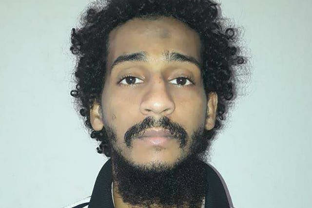 <p>El Shafee Elsheikh is on trial after being captured in 2018 </p>