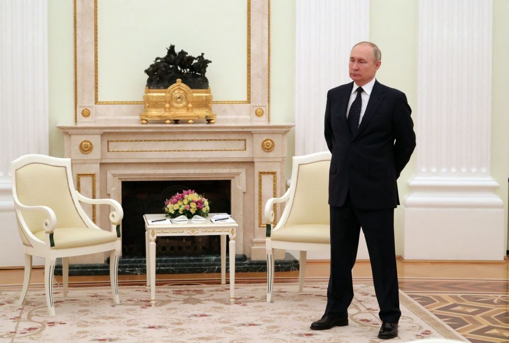 Vladimir Putin’s advisers are said to be scared to tell him the truth about Ukraine