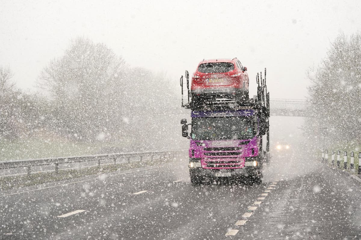 Sun, sleet and low temperatures forecast for first day of April