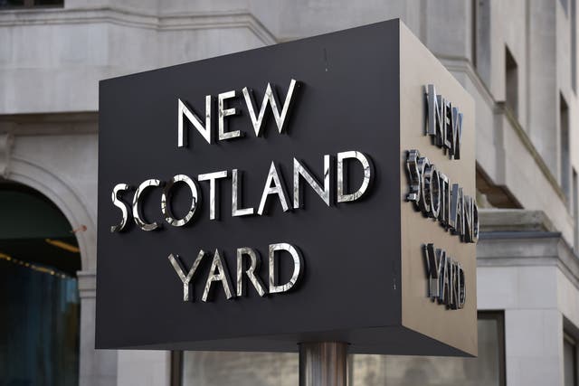 Scotland Yard said Pc Swaleh Chaudhry will appear in custody at Wimbledon Magistrates’ Court (Kirsty O’Connor/PA)