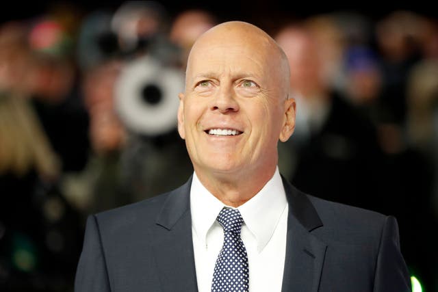 <p>Bruce Willis was diagnosed with aphasia earlier this week</p>