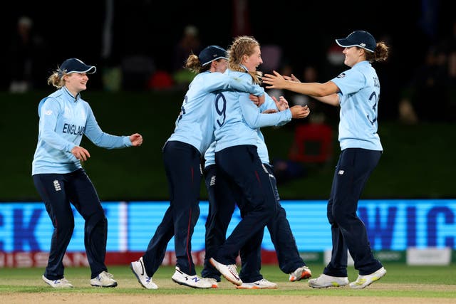 <p>England are one win away from defending the World Cup (Martin Hunter/AP)</p>