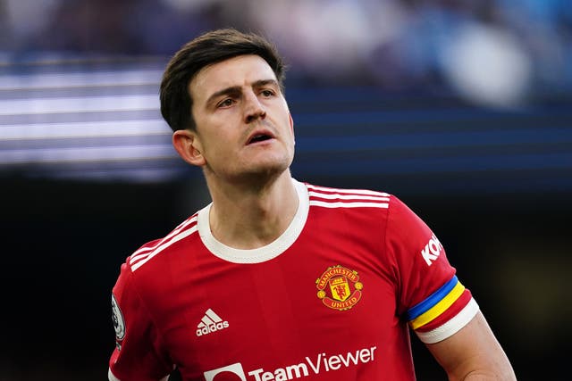 Manchester United captain Harry Maguire has struggled for form at times this season (Martin Rickett/PA)