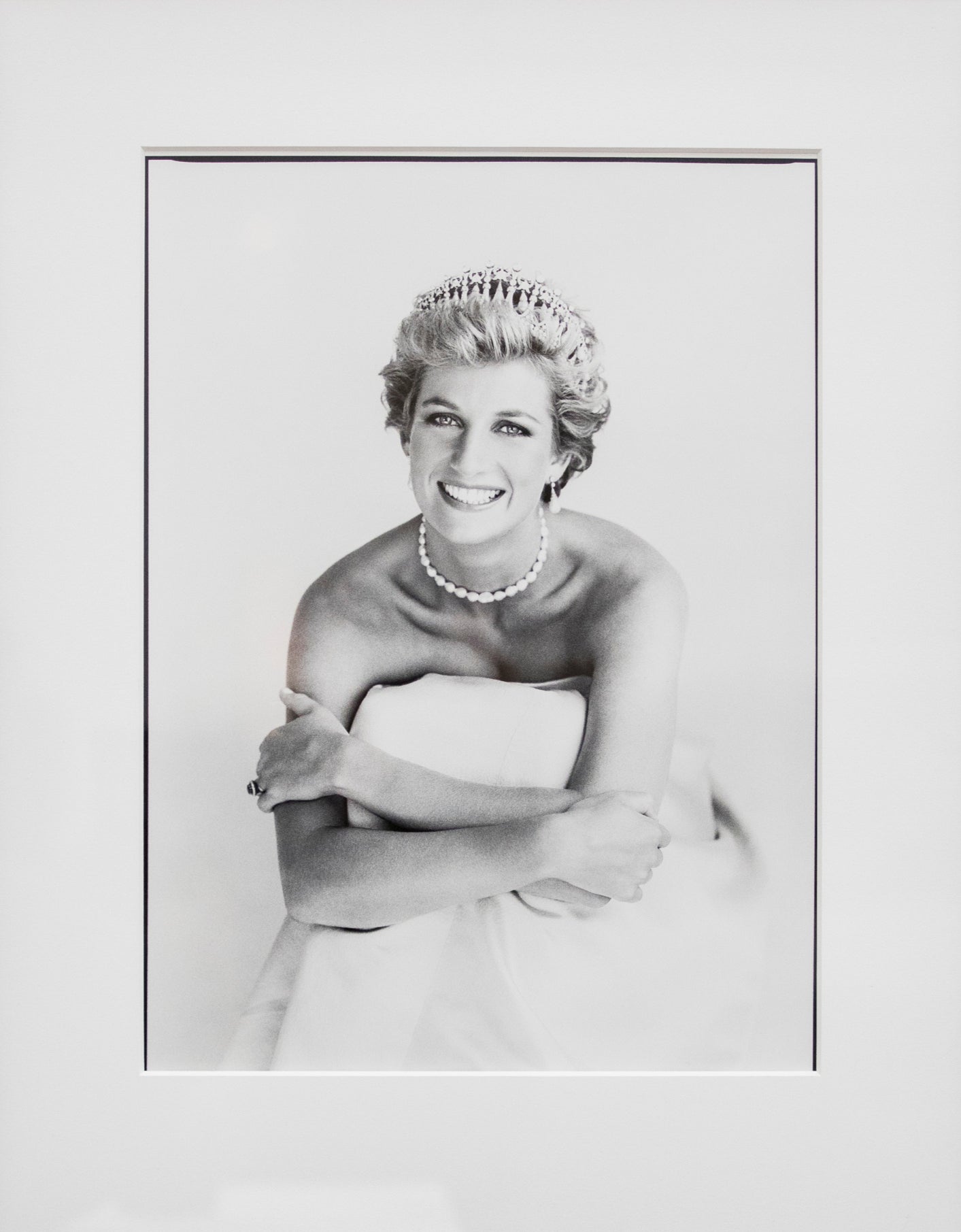 Demarchelier also shot this picture of Princess Diana