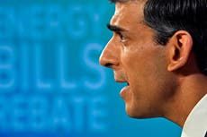 Poorest families yet to receive Rishi Sunak’s promised £150 help with soaring energy bills