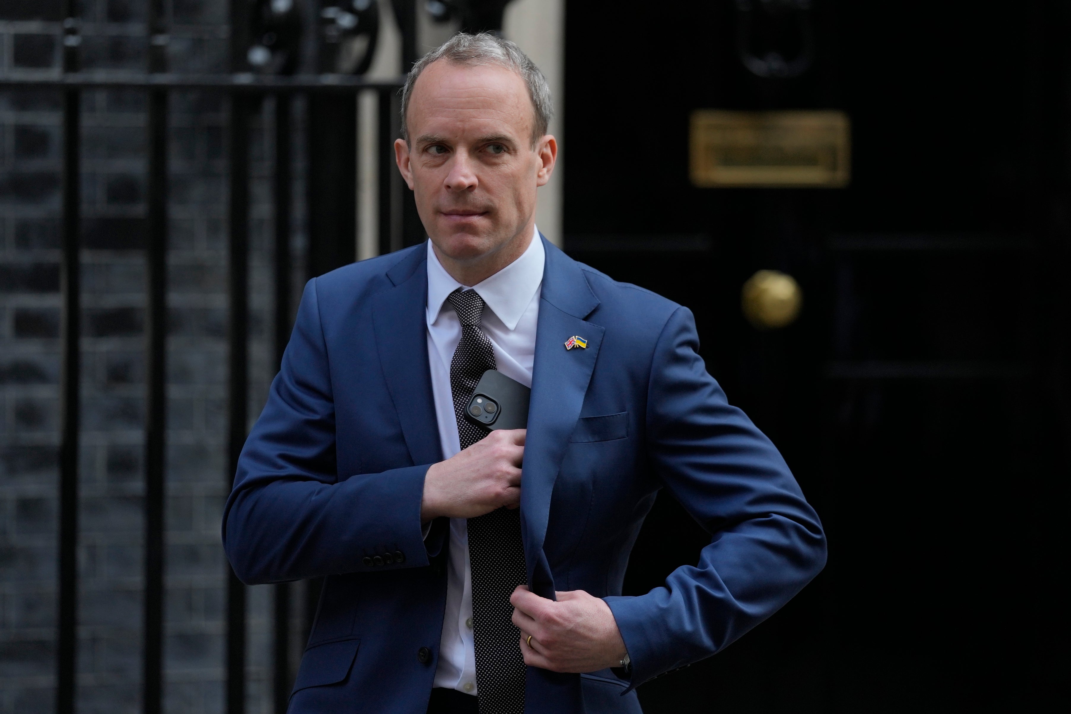 Dominic Raab was also a potential victim