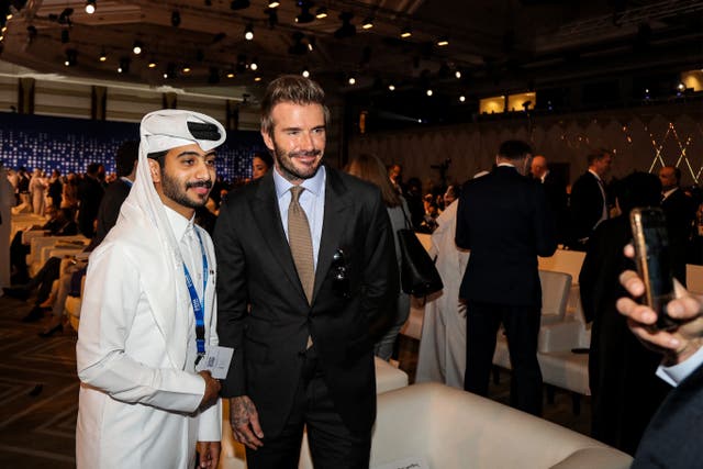 <p>Former England captain David Beckham’s PR work for Qatar helps deliver ‘an inaccurate representation’ of life in Doha and ‘ignores the lived experience of the LGBT community’ </p>