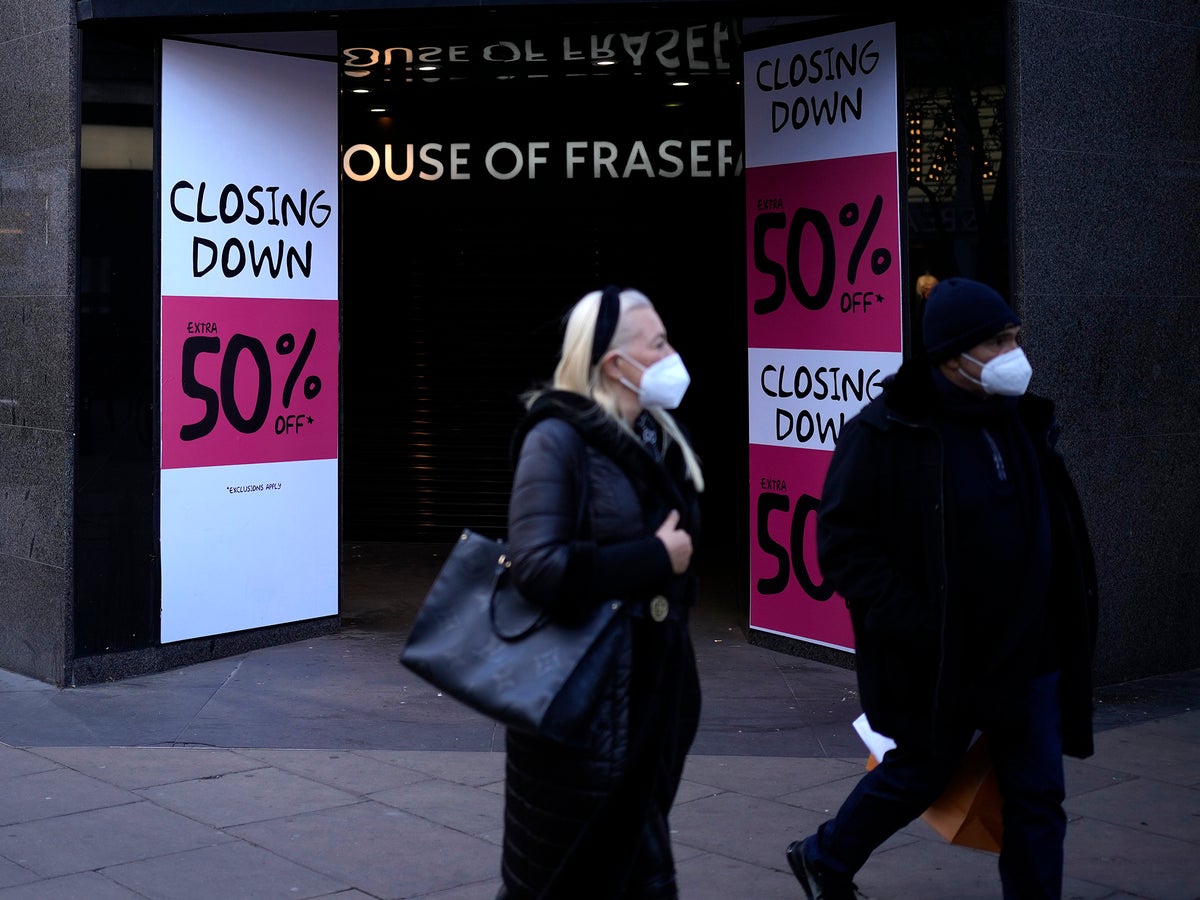 Consumer confidence falls to lowest level on record as inflation fears deepen