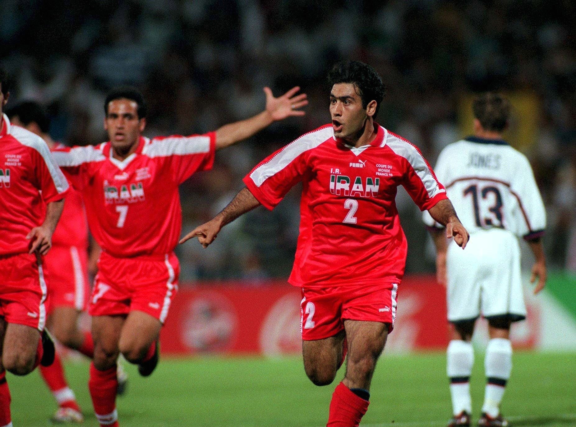 Iran memorably beat USA 2-1 at World Cup 1998