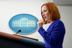 White House press secretary Jen Psaki says Biden will decide on canceling student debt in coming months