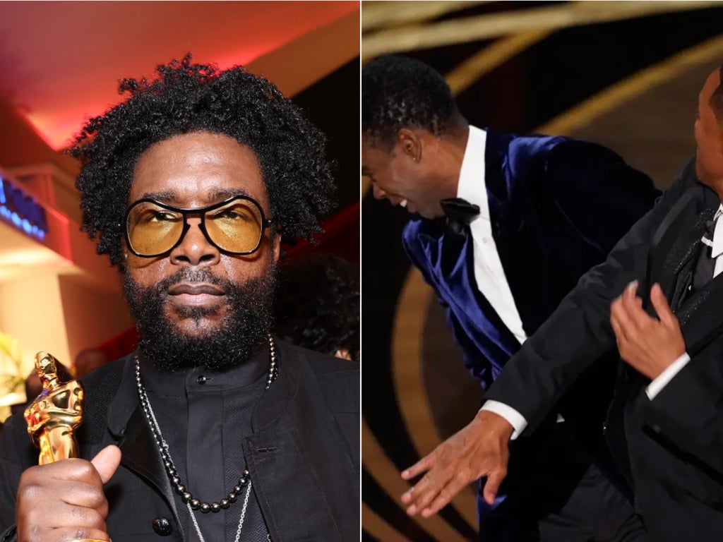 Questlove seemingly asks people to ‘stop talking about’ Will Smith and Chris Rock at the Oscars