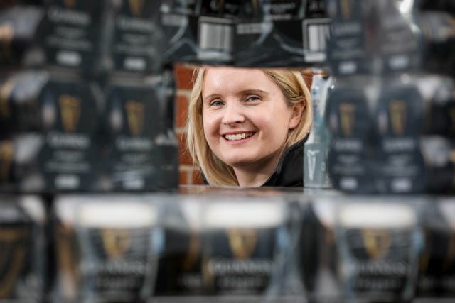 Deirdre Delaney, operations manager at Diageo’s Belfast Packaging site (Diageo/PA)
