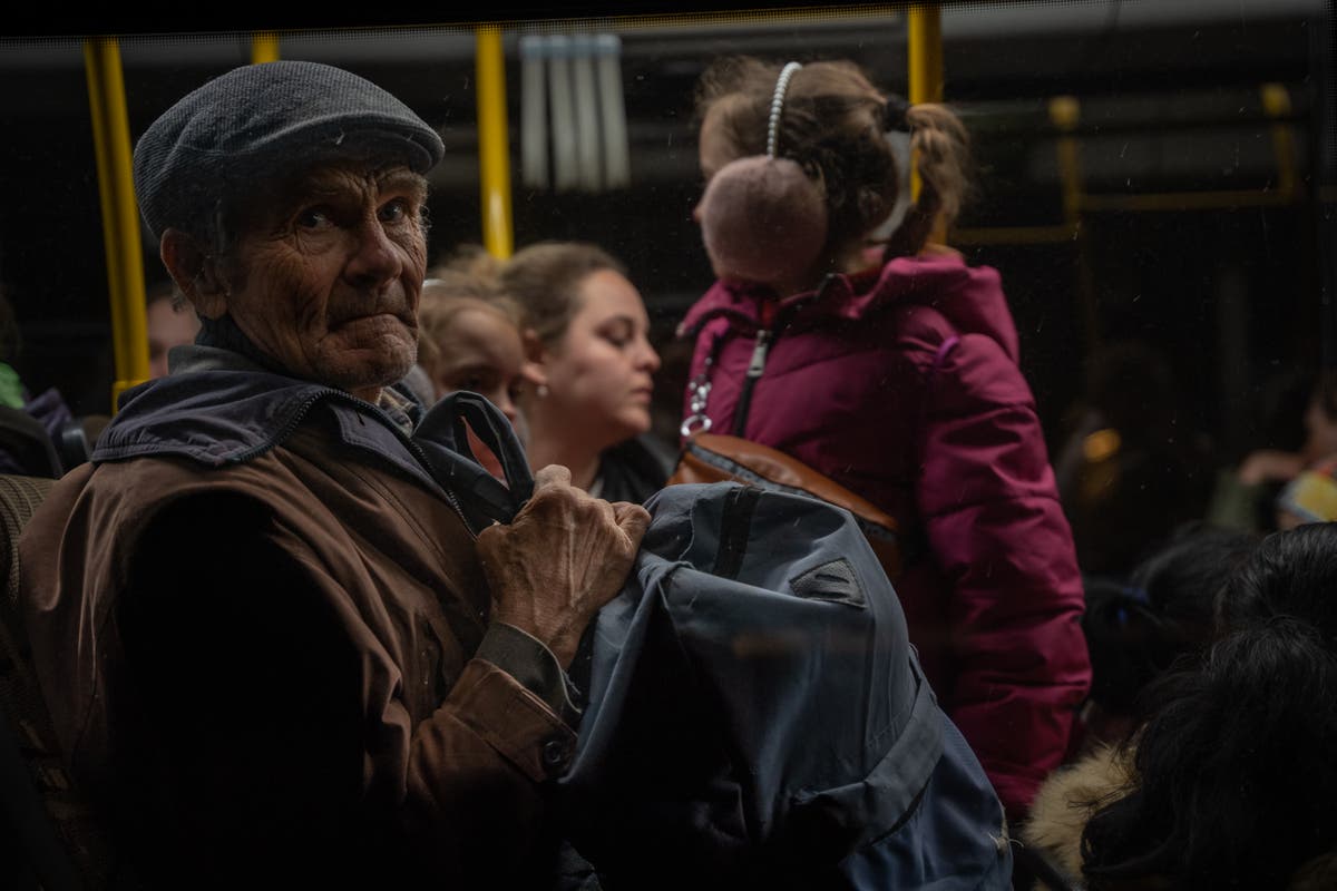 ‘The relief is immense’: Buses rescue thousands of Mariupol civilians as Russia accused of blocking evacuation
