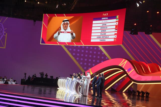 Qatar Soccer WCup Draw