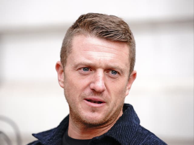 <p>Tommy Robinson says he has been arrested at a Mexico airport for ‘national security reasons’</p>