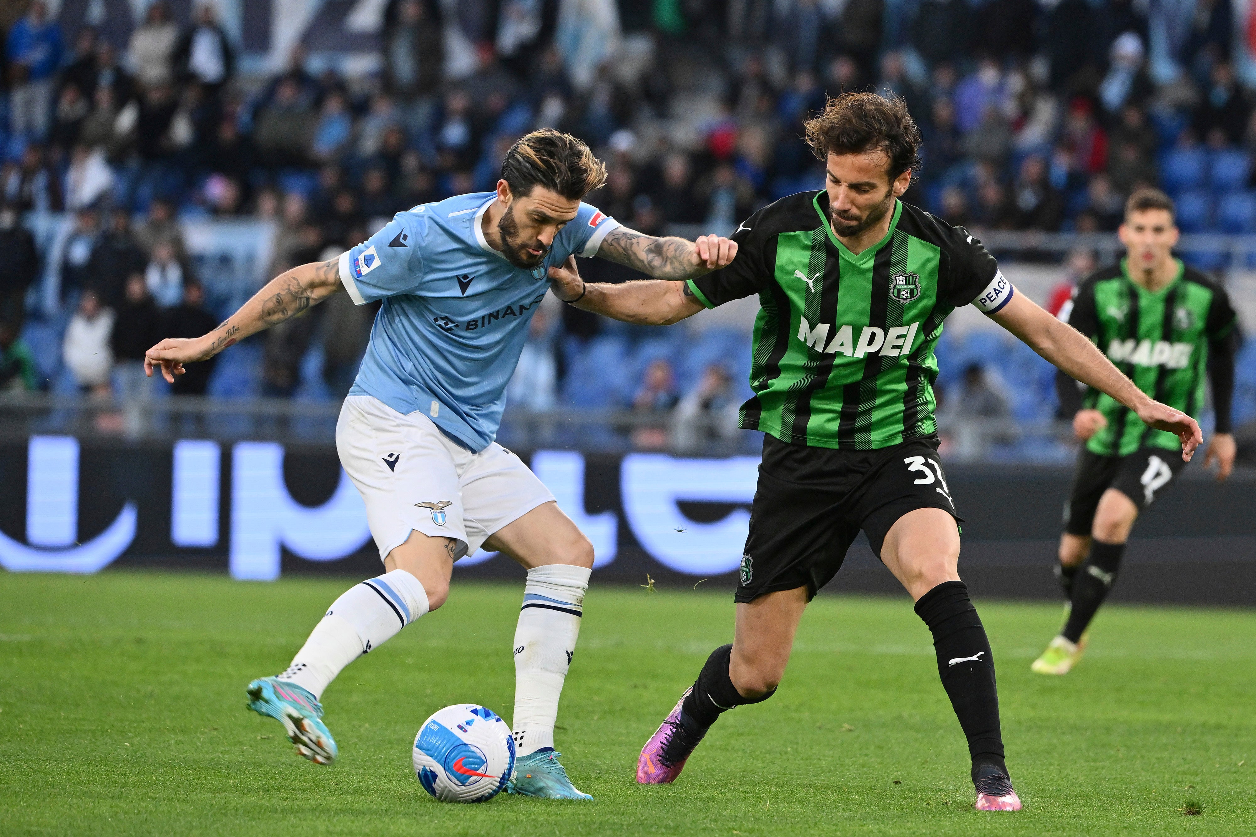 Lazio shrugged off their Rome derby disappointment (Alfredo Falcone/AP)