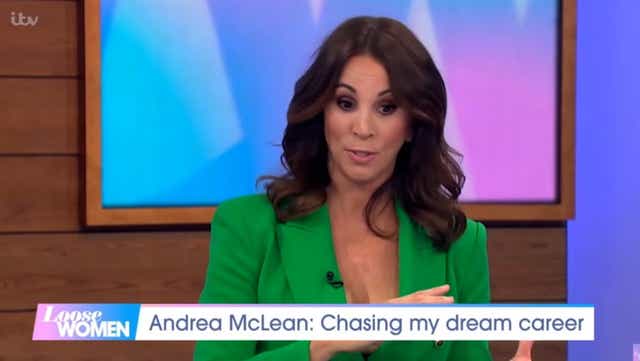 <p>Andrea McLean says she sold her house to cope with financial impact of career change</p>