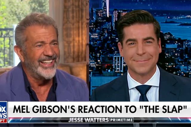 <p>Mel Gibson interview awkwardly cut off after he’s asked about Will Smith hitting Chris Rock</p>