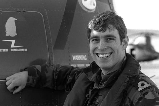 <p>Prince Andrew said he returned from the Falklands War ‘a changed man’ on Instagram before deleting post</p>