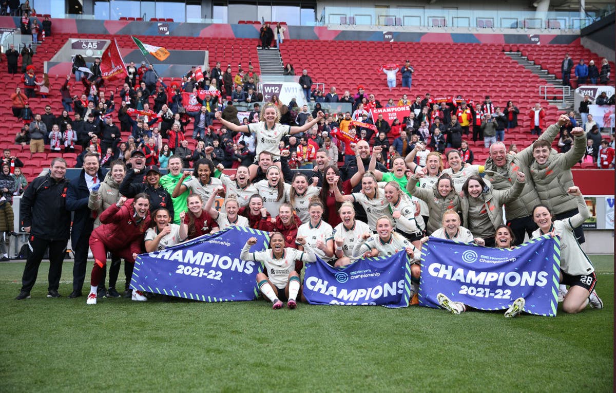 Liverpool Women promoted to WSL after clinching Championship title