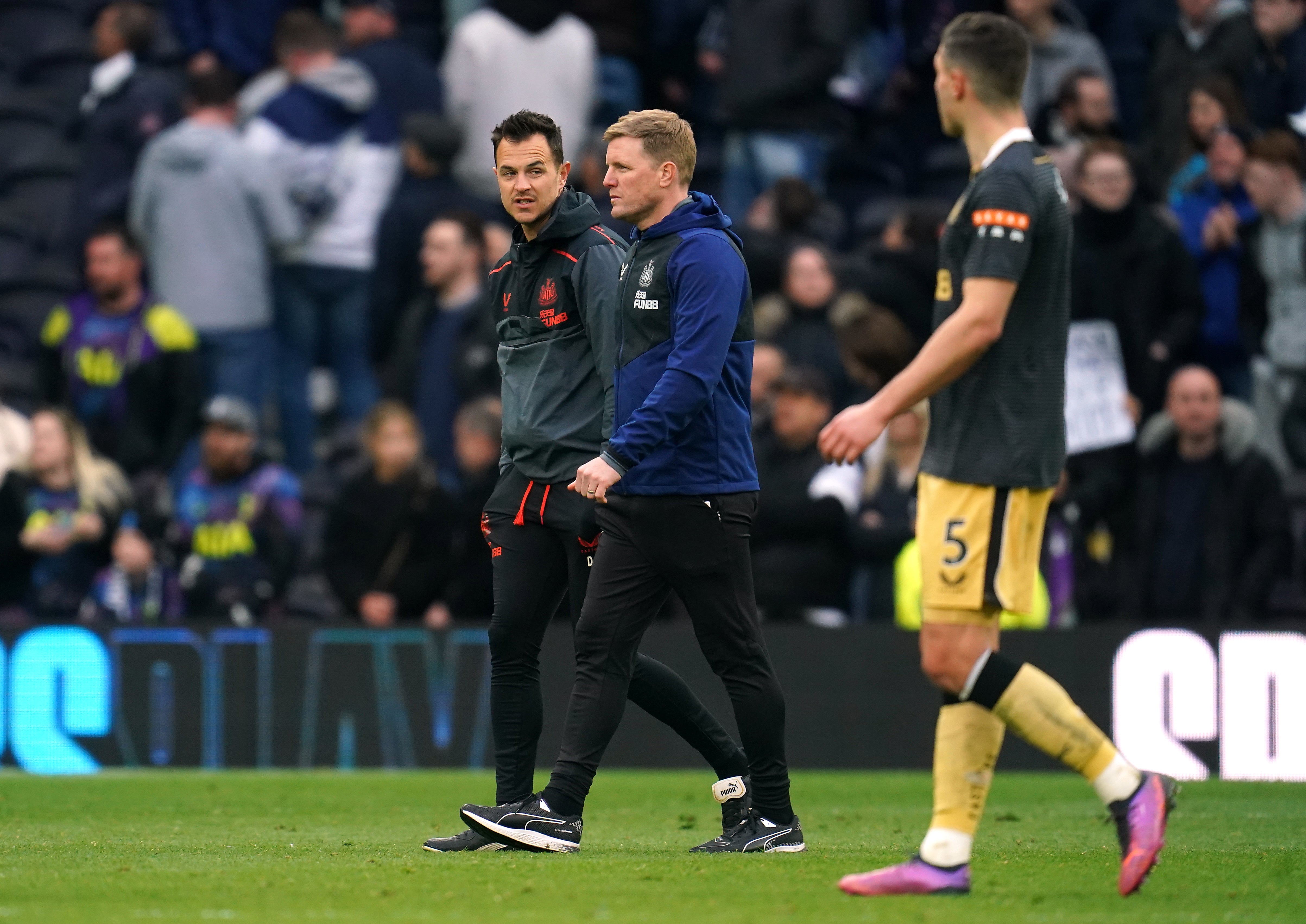 It was a day to forget for Newcastle (Nick Potts/PA)