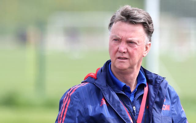 Louis van Gaal was Manchester United manager from 2014 to 2016 (Martin Rickett/PA).