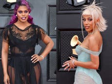 Grammys 2022: Best-dressed stars on the red carpet from Addison Rae to Laverne Cox