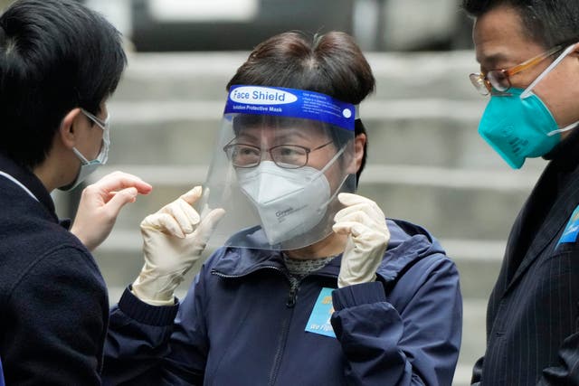 Virus Outbreak Hong Kong China