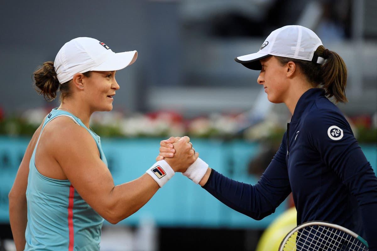 New world No1 Iga Swiatek cried ‘for 40 minutes’ after discovering Ashleigh Barty’s retirement