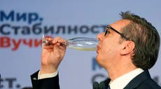 Early official tally confirms win for Serbia populist leader