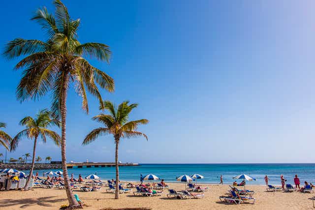 <p>Lanzarote, Canary Islands: the Canaries are a balmy spring choice for Easter holidays in Spain</p>