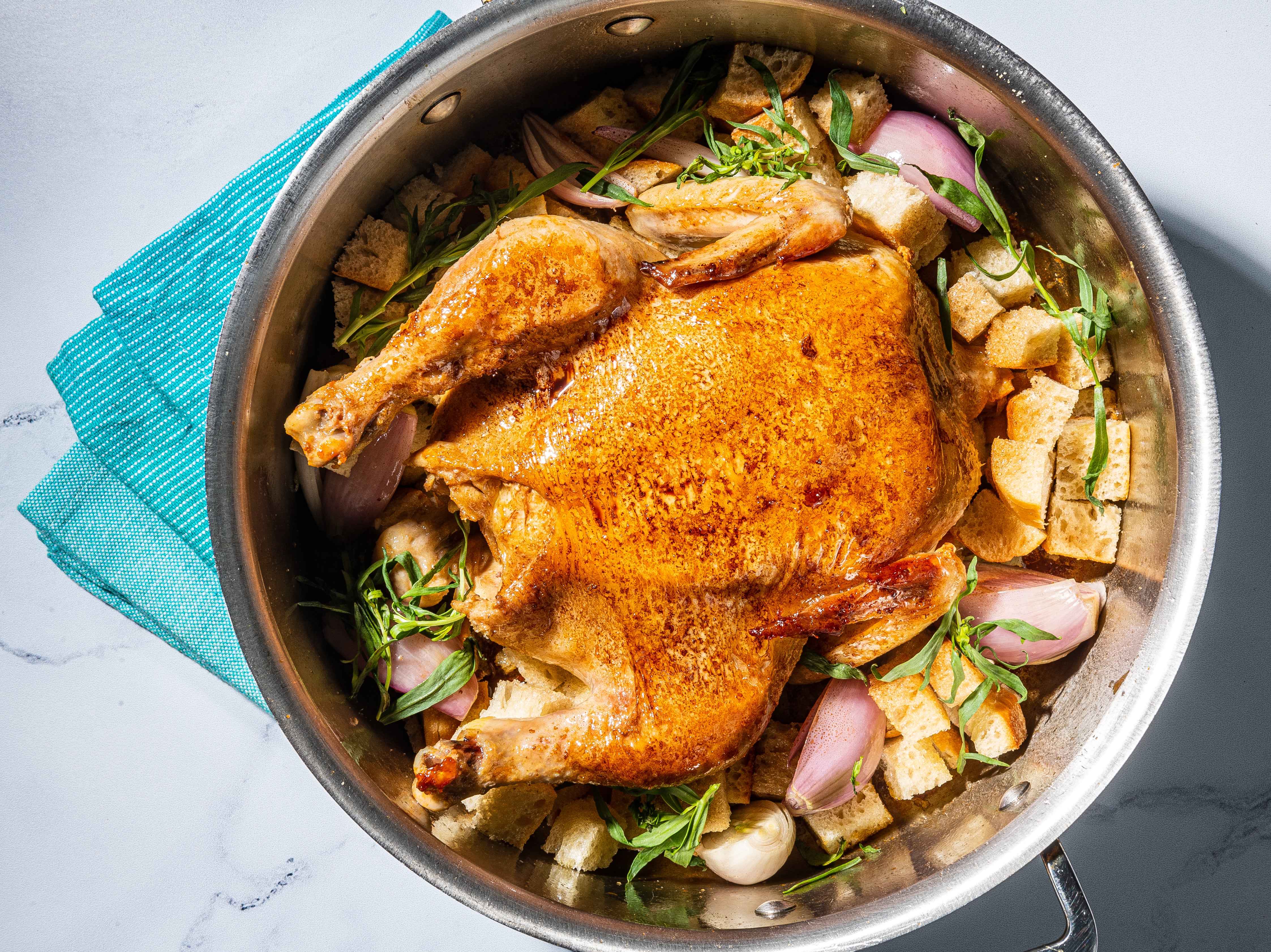 A good roasted chicken is a simple, elegant thing