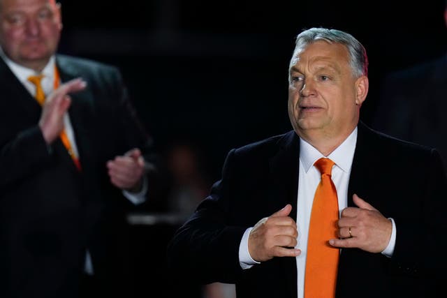 APTOPIX Hungary Election