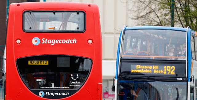 Thirty-one areas in England have been selected for the latest round of Government funding to boost bus services (Dave Thompson/PA)
