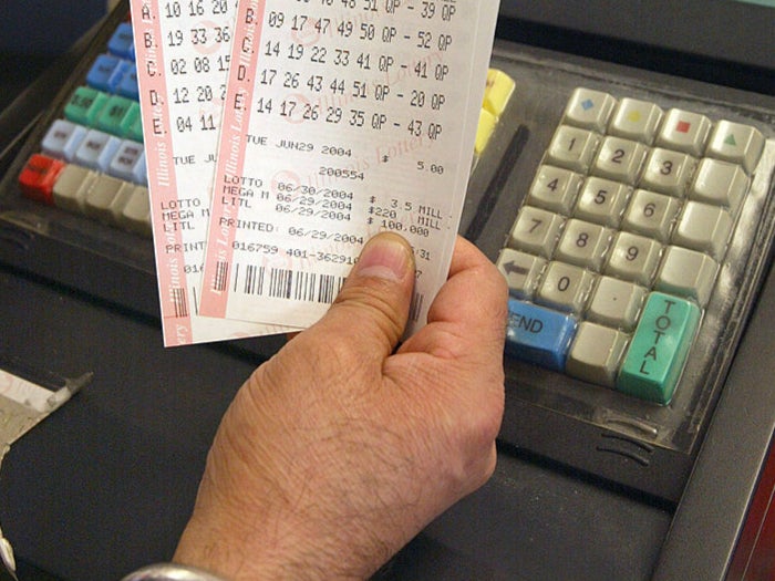The lottery winner panicked when they thought they had lost their winning ticket
