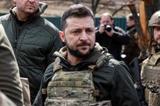 Zelensky accuses Russia of ‘genocide’ as he visits Bucha mass graves