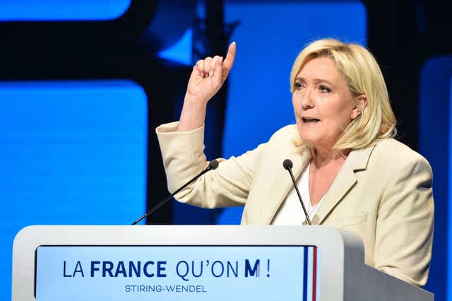<p>Marine Le Pen </p>