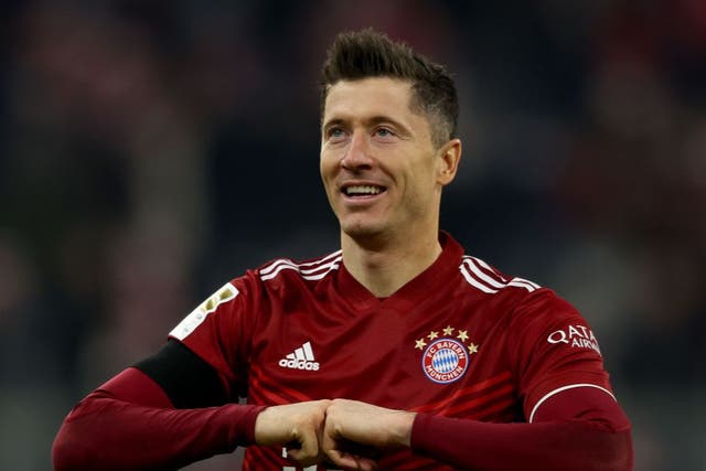 <p>Robert Lewandowski has spent eight seasons at Bayern Munich </p>