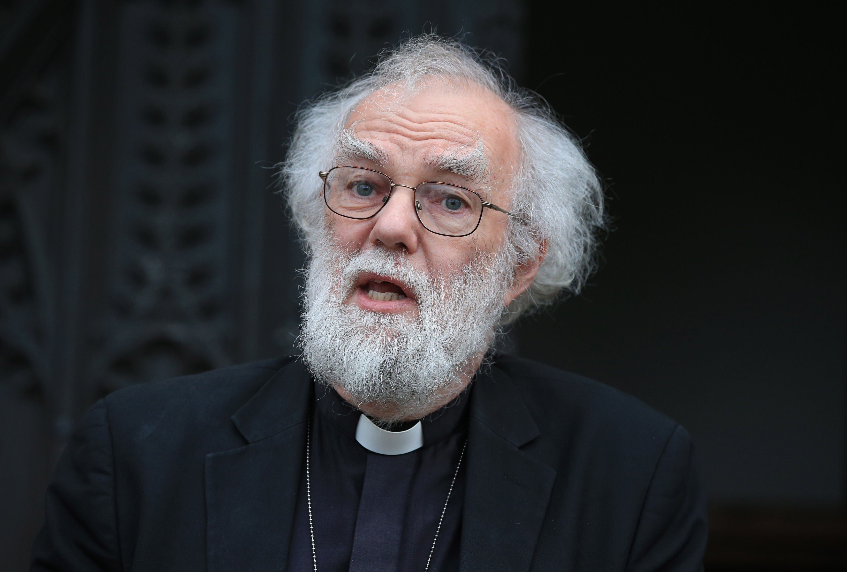 Former Archbishop of Canterbury Dr Rowan Williams is among signatories to a letter to the PM regarding trans people and a ban on conversion therapy (Jonathan Brady/PA)