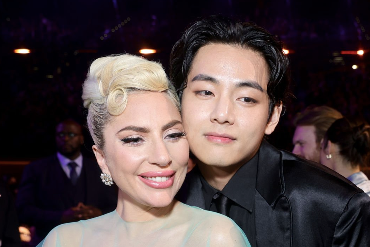 Kim Taehyung And Lady Gaga