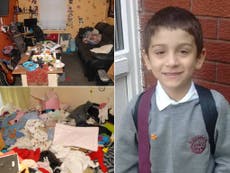 Hakeem Hussain: Inside house where ‘neglected’ 7-year-old died and mother ‘used his inhaler to smoke drugs’