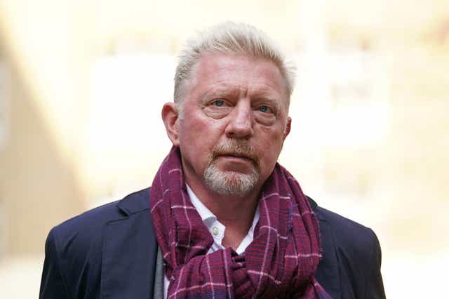 Boris Becker arrives at Southwark Crown Court (Kirsty O’Connor/PA)